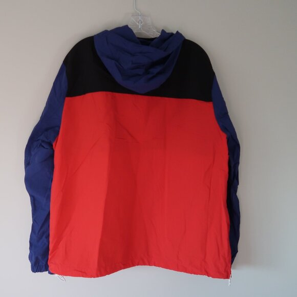 Tommy Hilfiger Men's Windbreaker XL  Water-Resistant 1/2 Zip Hooded Jacket - Picture 5 of 10